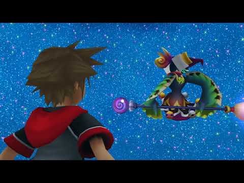 Kingdom Hearts Dream Drop Distance HD Theater Mode Scene 121- The Nightmare Chase