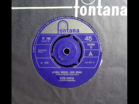 Mod Dancer - PETER FENTON - Marble Breaks, Iron Bends {HQ} - FONTANA TF 748 UK 1966