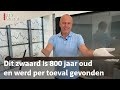En voor zo'n vondst ziet het zwaard er nog goed uit ook | RTV Utrecht
