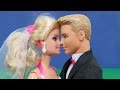 Barbie and Ken's Wedding Party ! Famous guests! Kisses, Dance, Wedding Cake, Fun !
