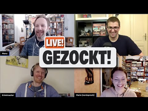 Vier wollen doch nur spielen! - Live Gezockt! mit Steph, Manu, Marie & Ben