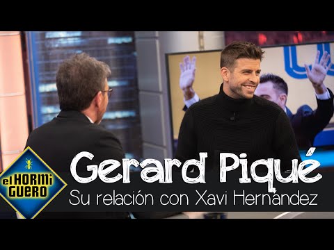 Gerard Piqué, sobre su relación con Xavi Hernández como entrenador - El Hormiguero