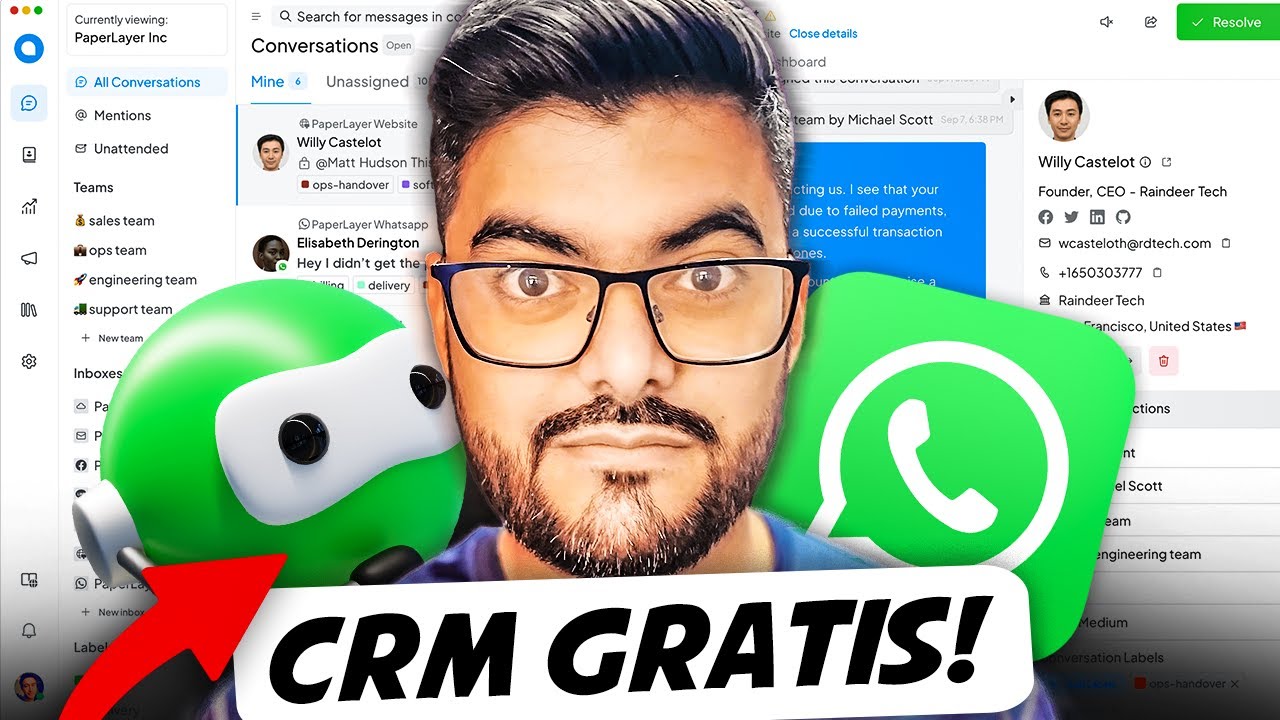 Asi he conectado el CHATBOT de WHATSAPP con un Panel para agentes (opensource)