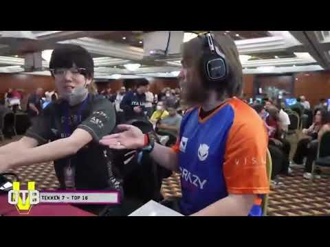 Top 16 OTB V - Super Akouma vs Pinya - Day 1 - Tekken 7