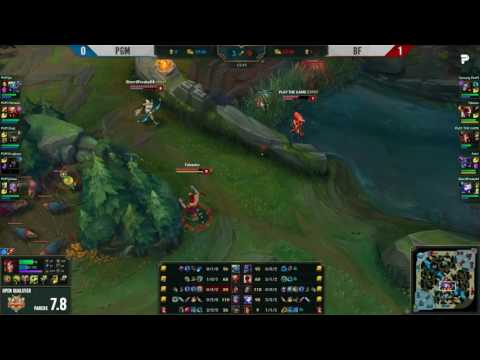 [#LoL] Open Qualifier a Challenger Series - The G-Lab Penguins vs Burger Flippers Partido 2