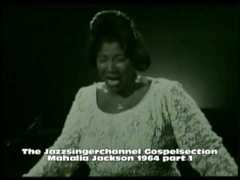 Mahalia Jackson in concert 1964 part 1     Just a Closer Walk with Thee