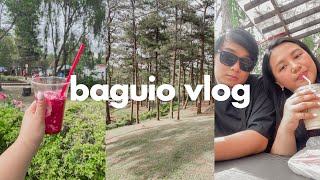 baguio vlog 2023 | places to visit, fun activities (our first travel together)