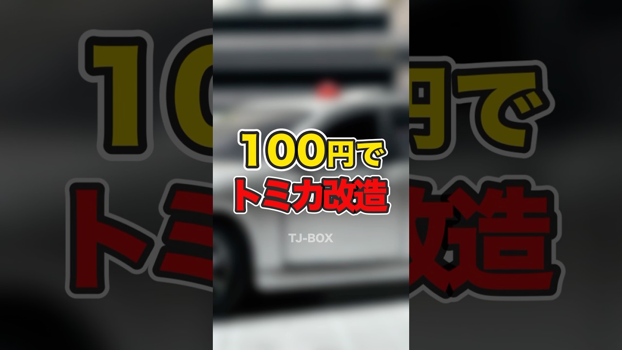 【トミカ改造】アレが飛び出す覆面パトカー