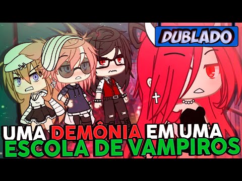 [DUBBED] A Demon in a VAMPIRE SCHOOL?? 🥵 Mini Movie | Gacha Club