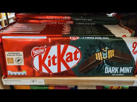 KitKat Dark Mint review