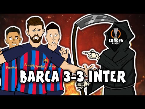 BARCELONA👉🏻EUROPA LEAGUE? (Barca vs Inter 3-3 Goals Highlights Champions League)