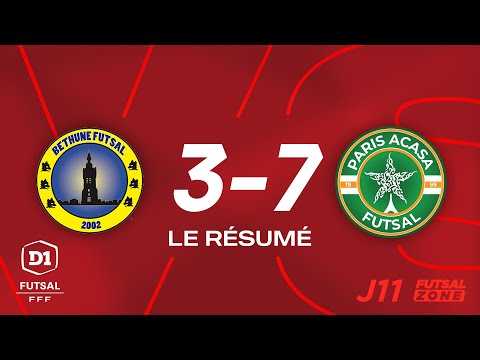 D1 Futsal - J11 Béthune Futsal vs Paris ACASA