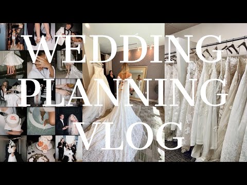 a wedding planning week in my life as a 2024 bride! 👰‍♀️ ✨🥂💍