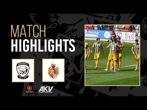 Highlights | Hereford FC 0-2 Spennymoor Town | 2021/22