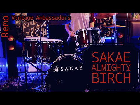 MOSTLY BOP DRUMS | Sakae Almighty Birch Bop | Vintage Ambassadors | Jon Ziegler | Sound Test/Demo