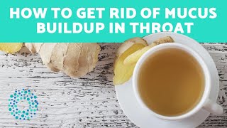 How to Get Rid of Mucus Buildup in Throat - Home Remedies
