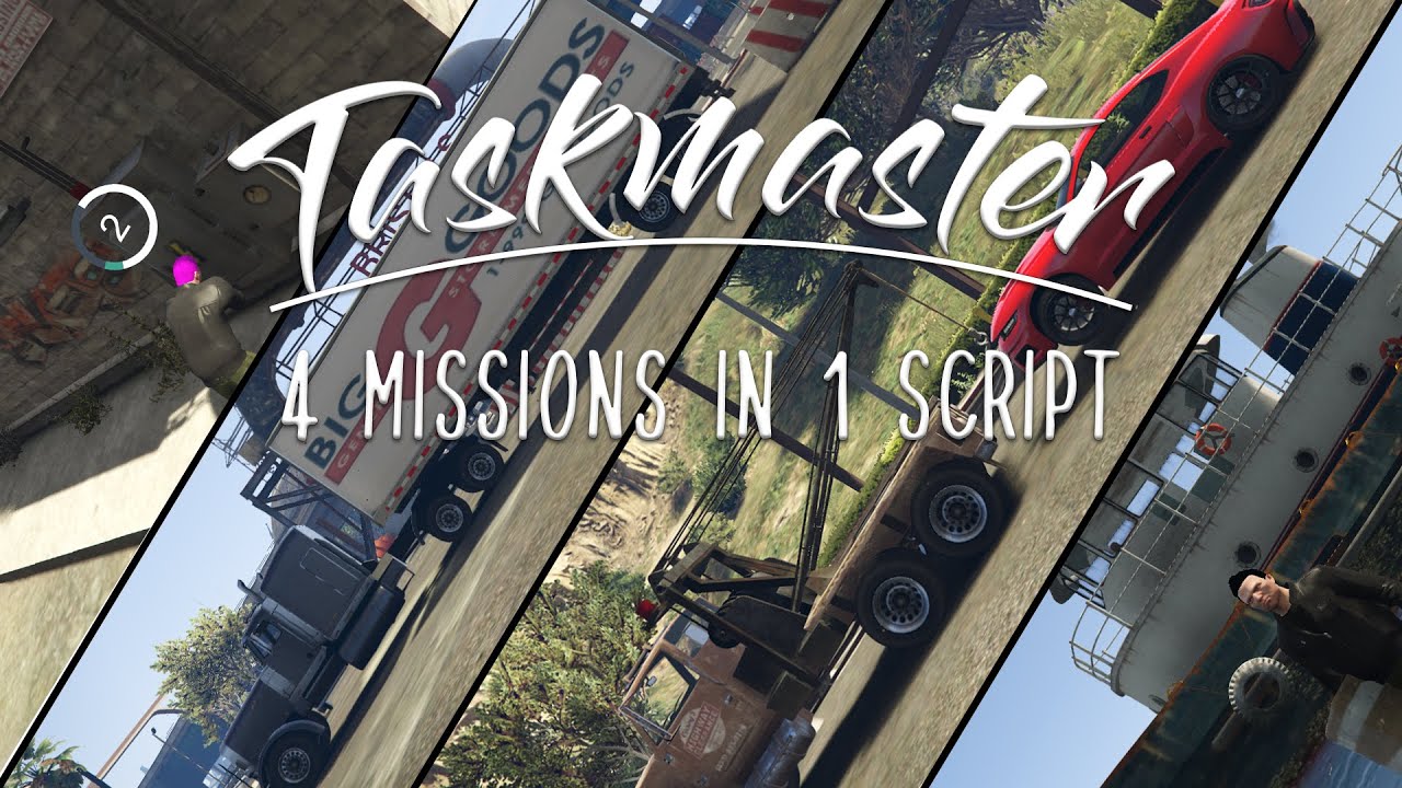 [ESX] Quest Man - 4 missions in 1 script [ON SALE] Thumbnail