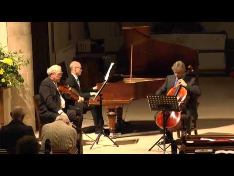 Brahms, Trio for viola, cello and piano: Robert Secret, Julian Metzger, Richard Black