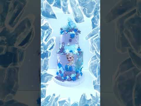 #frofrom# #3tiercake #birthday #elsacake #arezoocakegöteborg