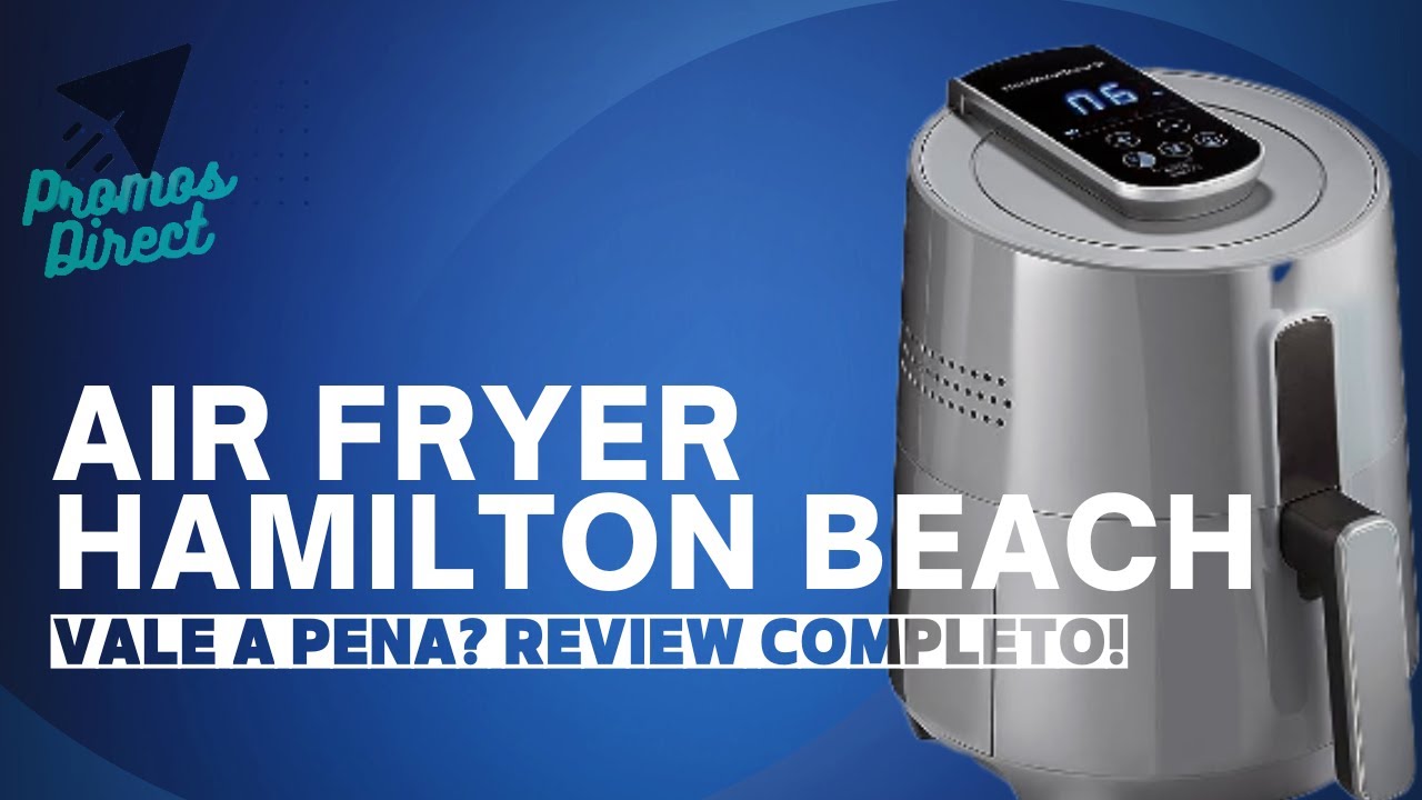 Miniatura da avaliação em vídeo de Fritadeira Sem Óleo Midea Black Dualcyclone 3.5L Preto