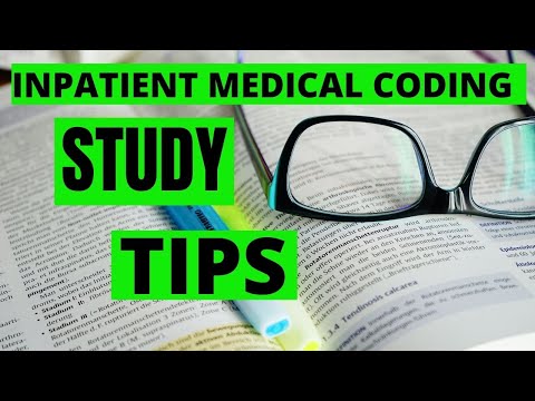INPATIENT MEDICAL CODING STUDY TIPS | MEDICAL CODING WITH BLEU