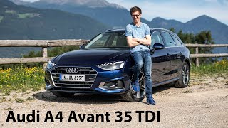 2019 Audi A4 Avant 35 TDI S tronic Fahrbericht / Mittelklasse-Kombi im Detail - Autophorie