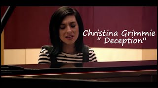 Christina Grimmie  -  Deception (With Lyrics) ♥