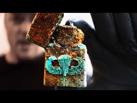 Zippo Lighter Restoration from the Vietnam War - Đa krông 73-74