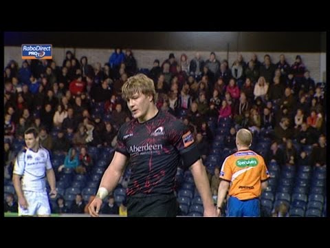 Professional Foul = Yellow card & Penalty try - Edinburgh v Leinster 4th Jan 2013