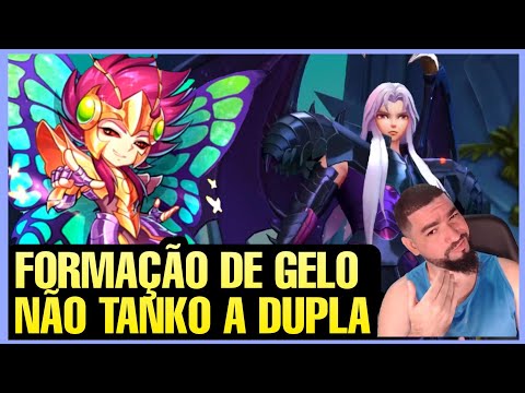 Formação Anti-Gelo (Controle): Myu de Papillon, Lune de Balron - Saint Seiya Awakening