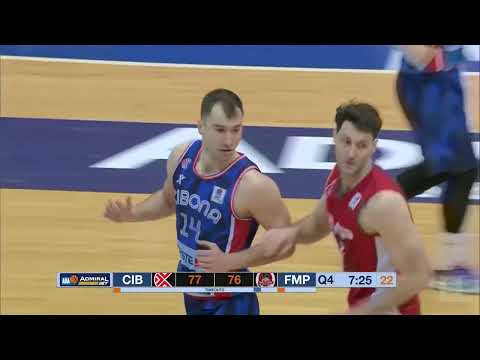 AdmiralBet ABA League 22/23 highlights, Round 23: Cibona - FMPSoccerbet (27.3.2023)