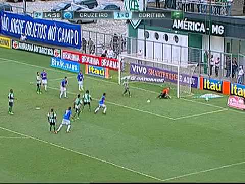 Os melhores momentos de Cruzeiro 2 x 1 Coritiba - 25/11/2012