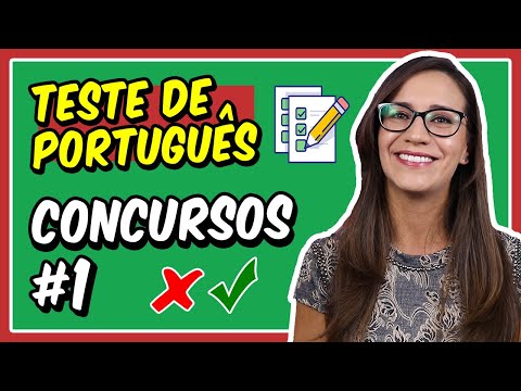 #1 TESTE de PORTUGUÊS para CONCURSOS PÚBLICOS || Prof. Letícia Góes