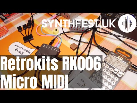 SYNTHFEST 2019 - Retrokits RK006 Micro MIDI Router