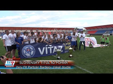 Partizán Bardejov získal double