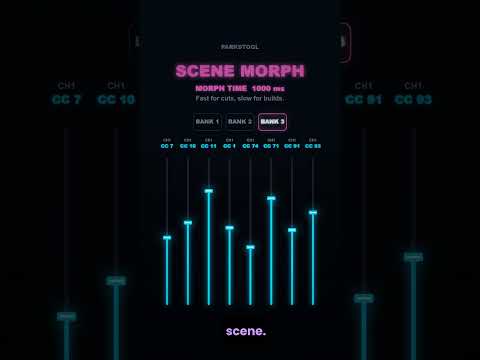 ParksTool Virtual Faders & Scene Morph video