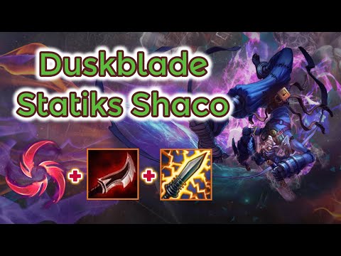 Statiks Duskblade Shaco Jungle in Season 10 [League of Legends] Full Gameplay - Infernal Shaco