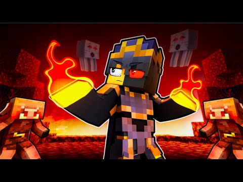 REBORN as the NETHER LORD in Minecraft!