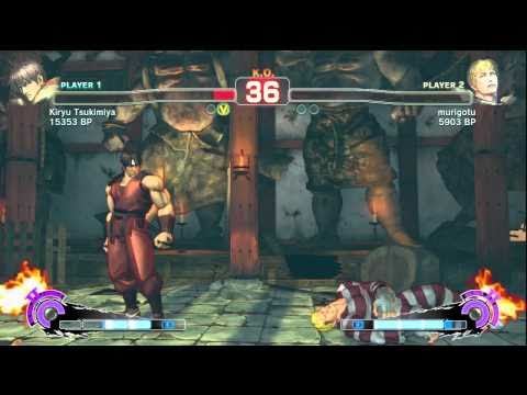 SSF4: Kiryu Tsukimiya (Guy) VS murgotu (Cody)