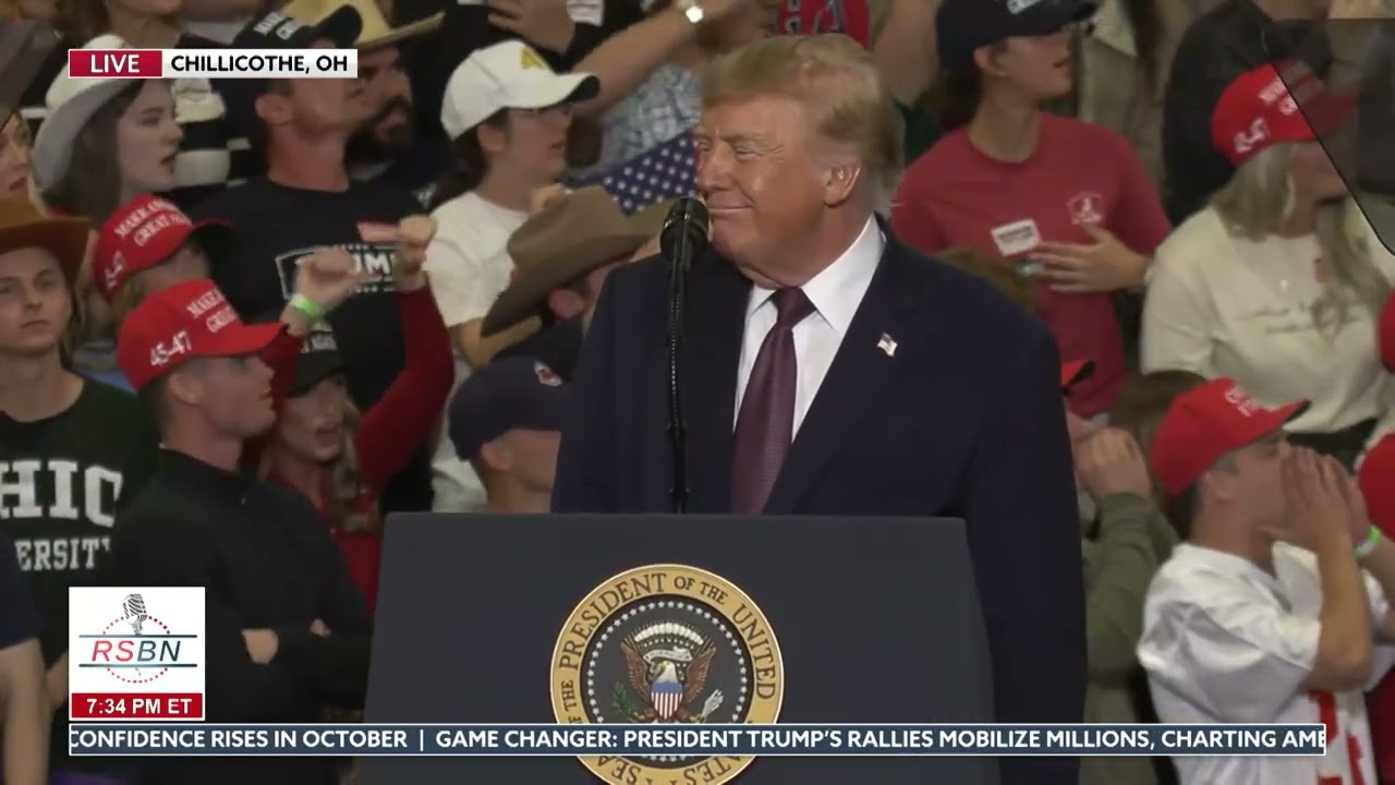 President Trump Urges Voters to Turn Out & Support Ohio Republicans - 10/28/26