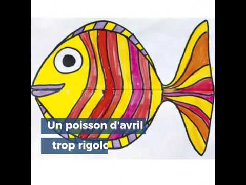 Ma vie à la maison - idée bricolage poissons d'avril