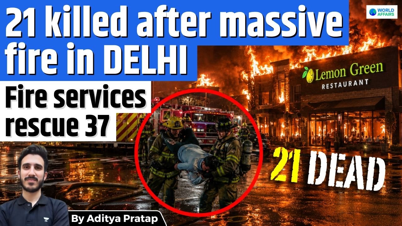 Delhi Fire Horror: 21 Dead in Malviya Nagar Restaurant Blaze | Shocking Safety Lapses Exposed