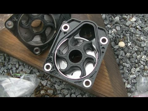 Honda BF225 water pump, impeller, and water pump housing replacement!