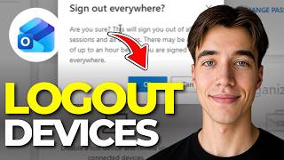 How To Log Out Of All Devices In Outlook Or Hotmail 2026 | Step By Step