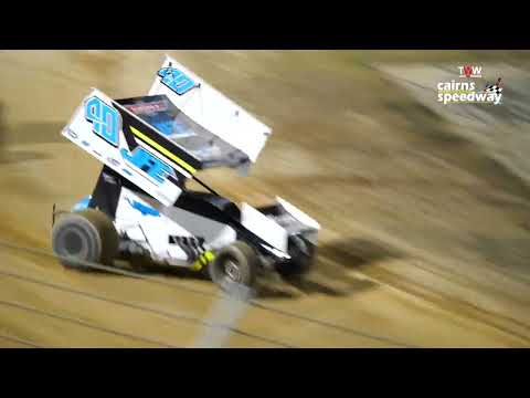 July 23 at TWW Cairns Speedway - Sprint Cars heat 3
