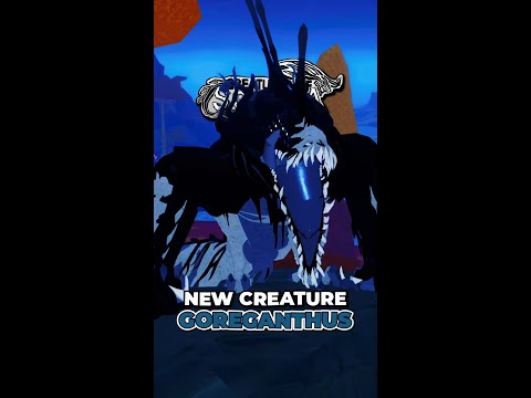 ABYSSAL HORROR CREATURE GOREGANTHUS 💀 Creatures of Sonaria #shorts