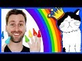 Learn Colors For Kids Rainbow Song Mooseclumps Educational Videos And Songs For Kids