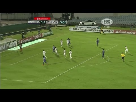 Defensor Sporting 1 - 0 Nacional de Asunción Copa...