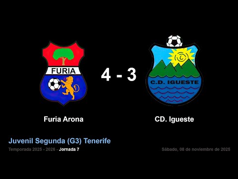 Juvenil Segunda (G3) Tenerife. Furia Arona -  CD. Igueste