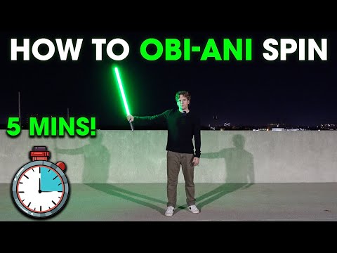 HOW TO: Obi-Ani Spin (Lightsaber Tutorial)